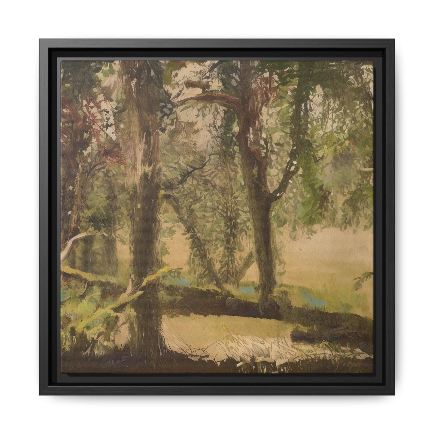 Trees And Moss