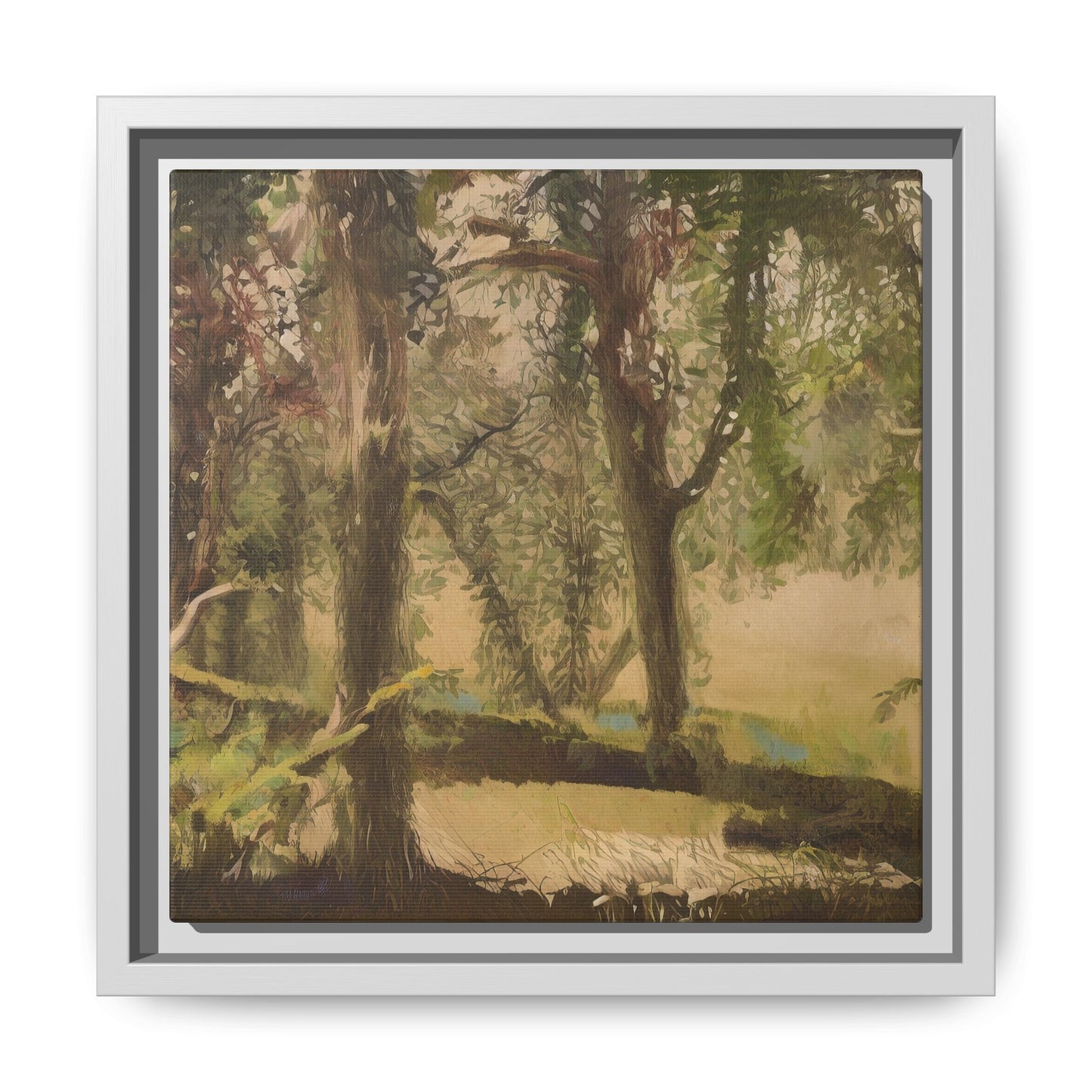 Trees And Moss