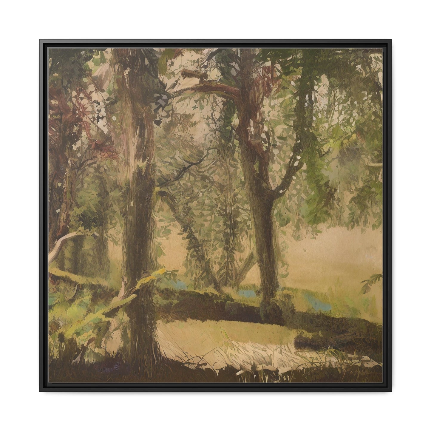 Trees And Moss