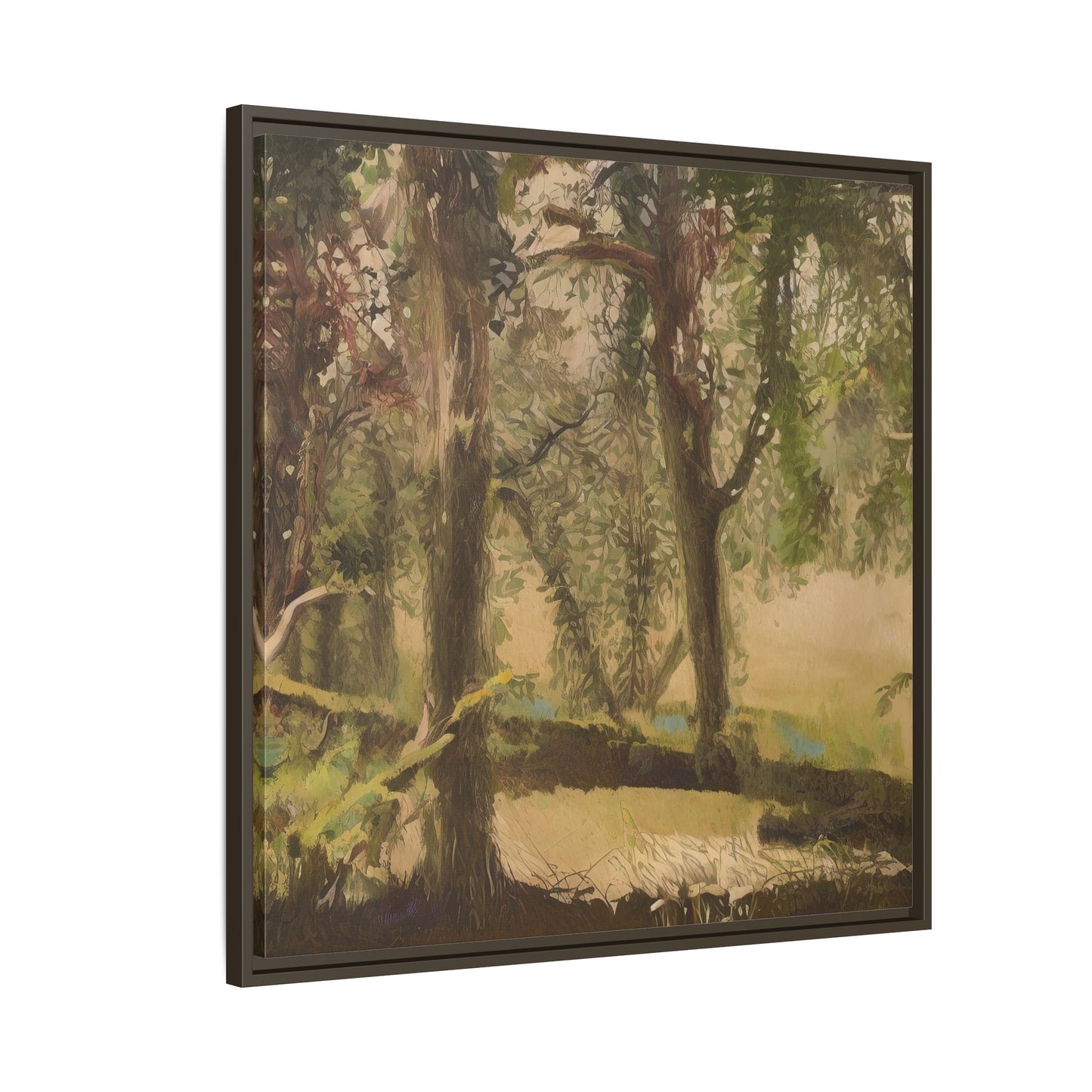 Trees And Moss