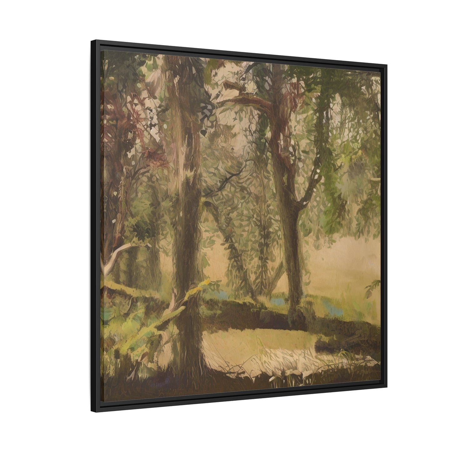 Trees And Moss