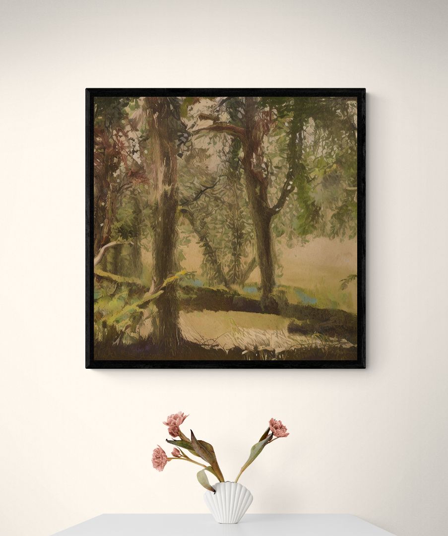 Trees And Moss