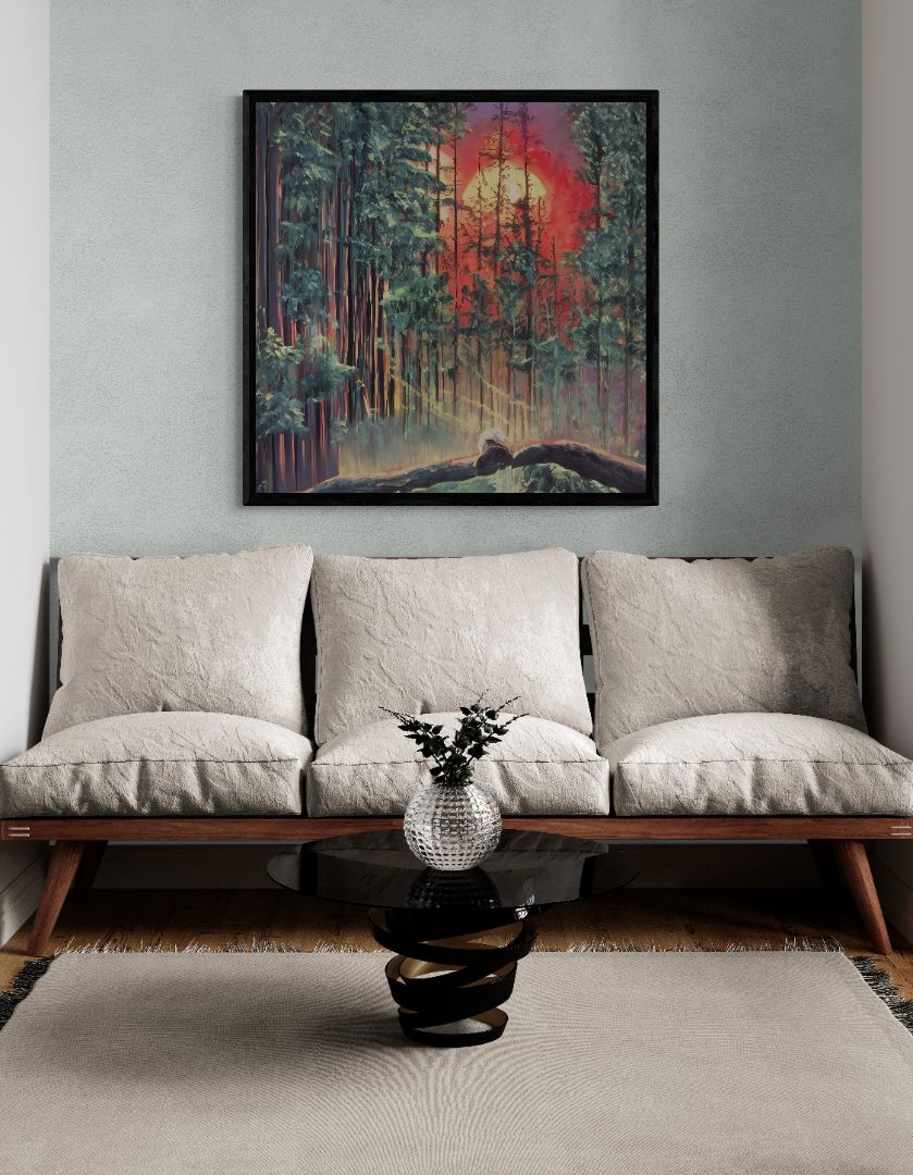 Sunsetting Woods
