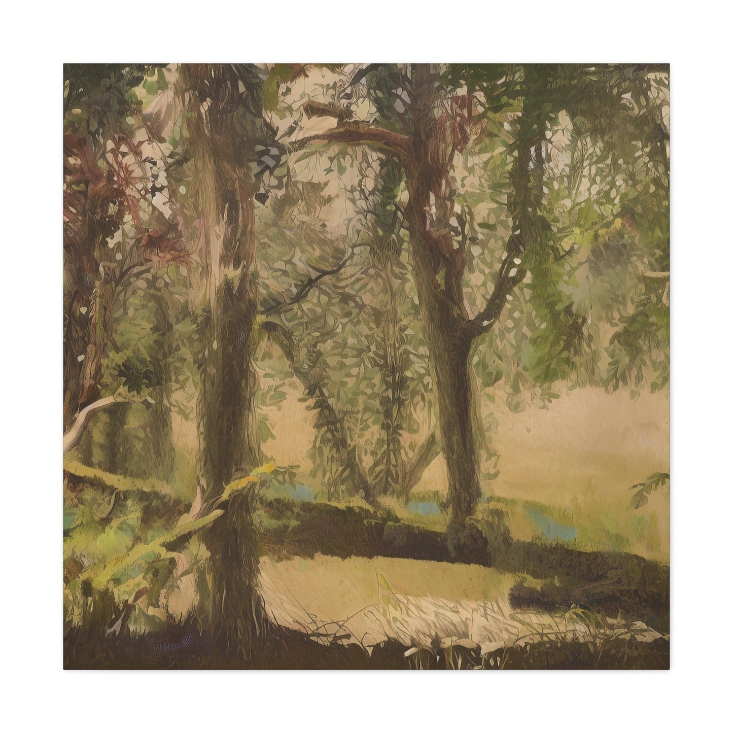 Trees And Moss