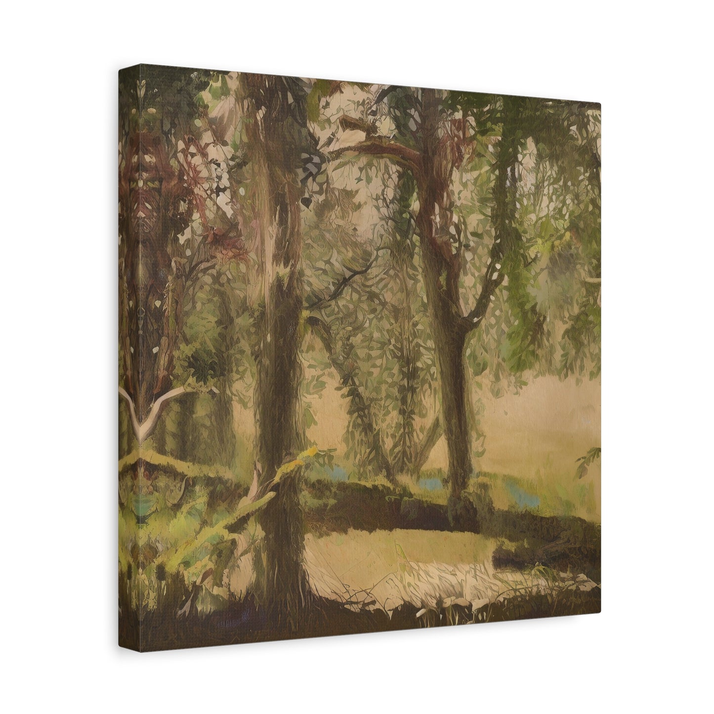 Trees And Moss