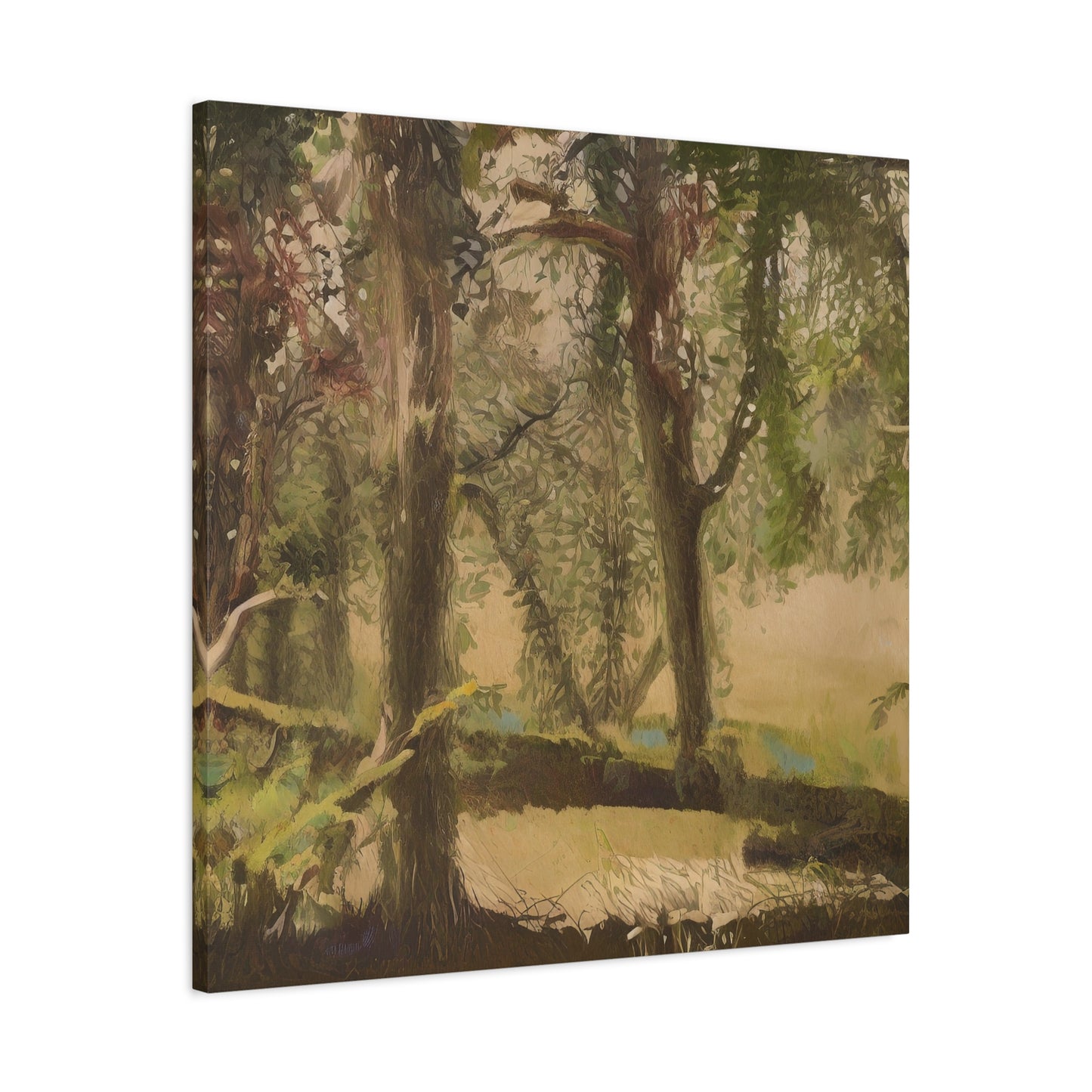 Trees And Moss