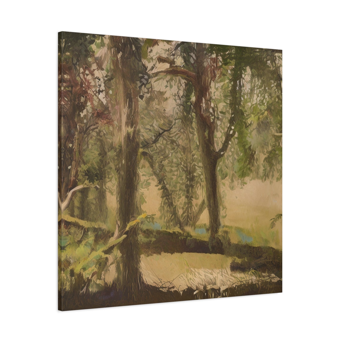 Trees And Moss